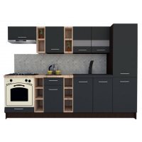 Bucatarie MARINA NEW 270 A Wenge / Decor 0164